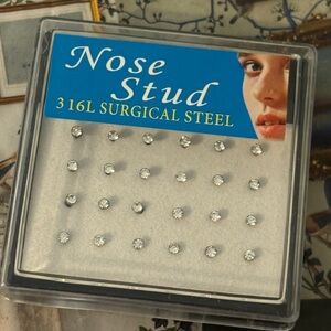 ❗️10 For $13❗️Nose Surgical Steel Studs Set